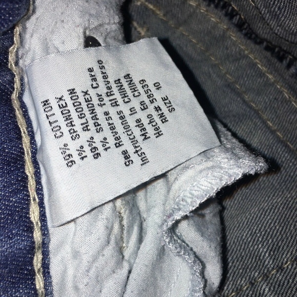 COMMON JEANS JEANS SIZE 10M PREWASHED PREFADED WOM - Picture 5 of 6